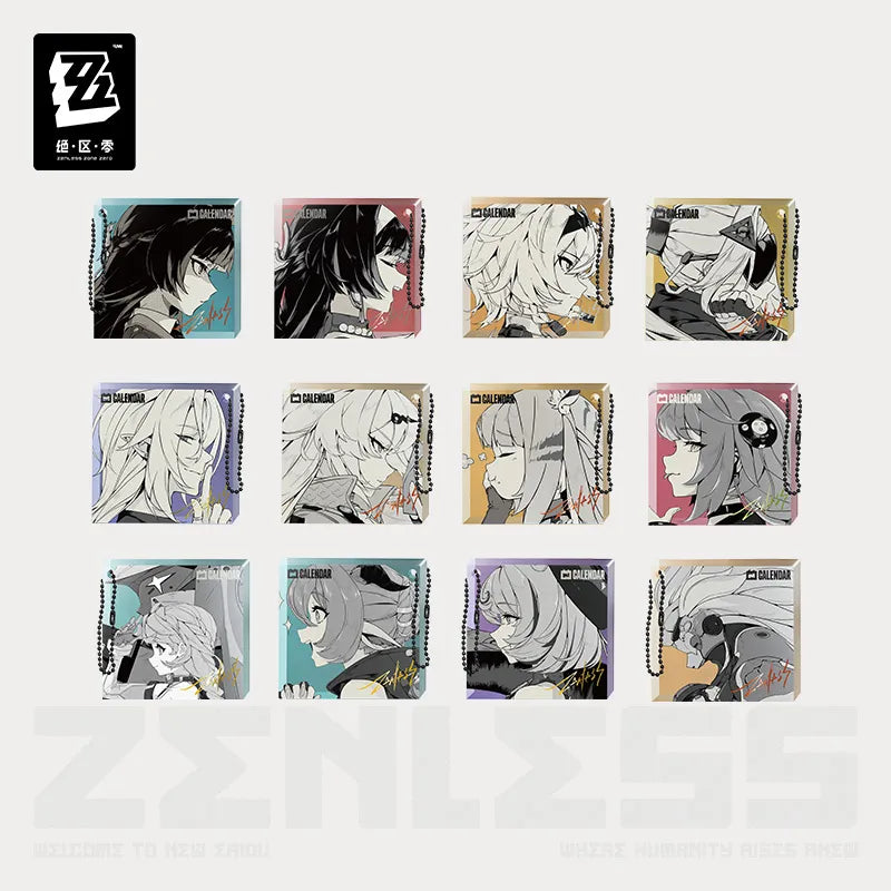 【Pre-Order】Zenless Zone Zero - Temporal Frequencies Series Thick acrylic charm Ver.2