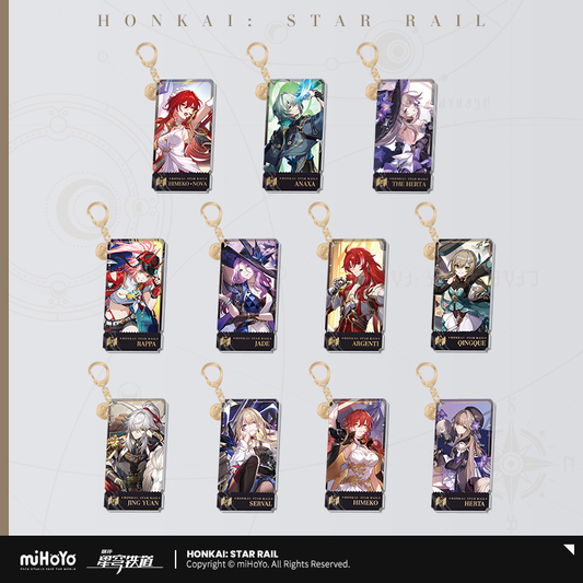 Honkai: Star Rail - Standing Design Series Keychain - The Erudition