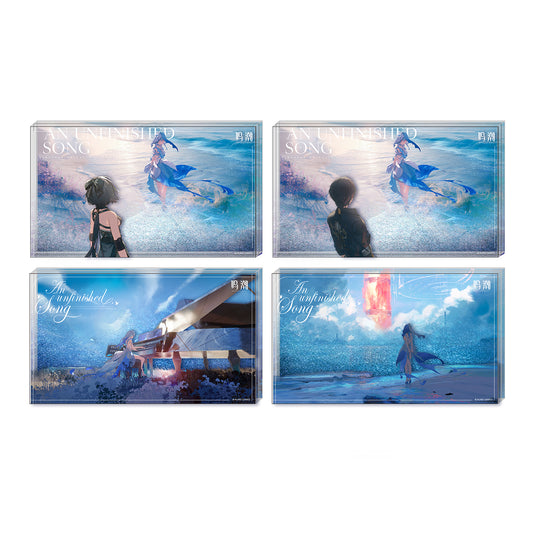 【Pre-Order】Wuthering Waves - An Unfinished Song Themed Acrylic Quicksand Block