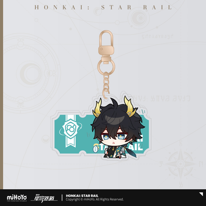 【Pre-Order】Honkai: Star Rail - Pom-Pom Gallery Acrylic Keychain