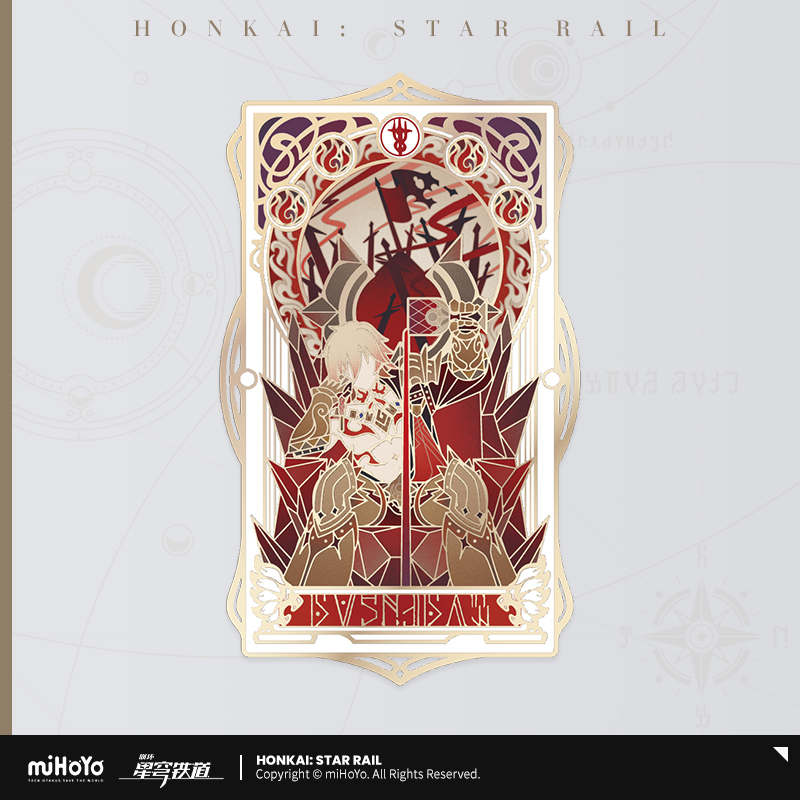 【Pre-Order】Honkai: Star Rail -As I've Written Series Metal Bookmark