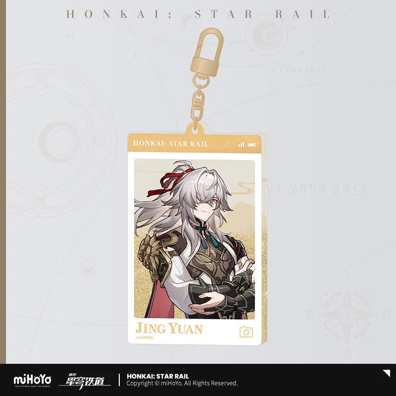 Honkai: Star Rail - Express Travel Acrylic Sanddrift Keychain