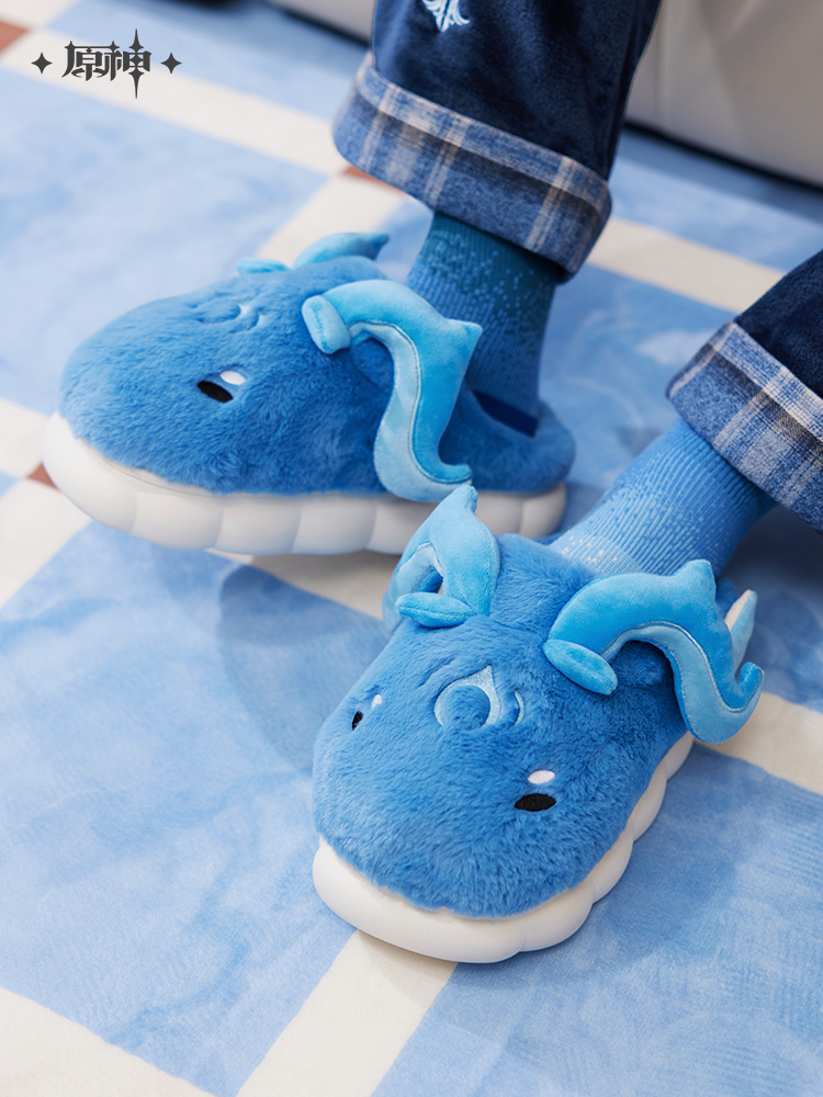 【Pre-Order】Genshin Impact – Neuvillette Impression Series Fluffy Slippers