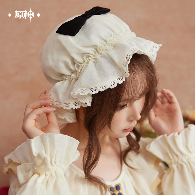 【Pre-Order】Genshin Impact - Teatime Reverie Series Sandrone Nightgown Set（Sleep Cap Included）