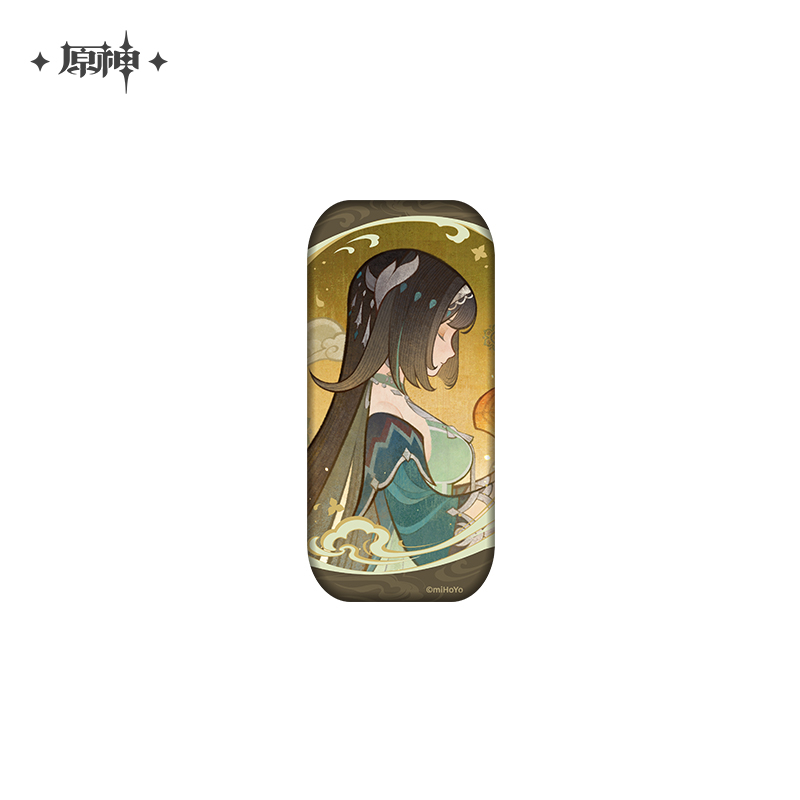 【Pre-Order】Genshin Impact - The Moon Amidst Wandering Clouds Series Liyue Theme Paper Badge