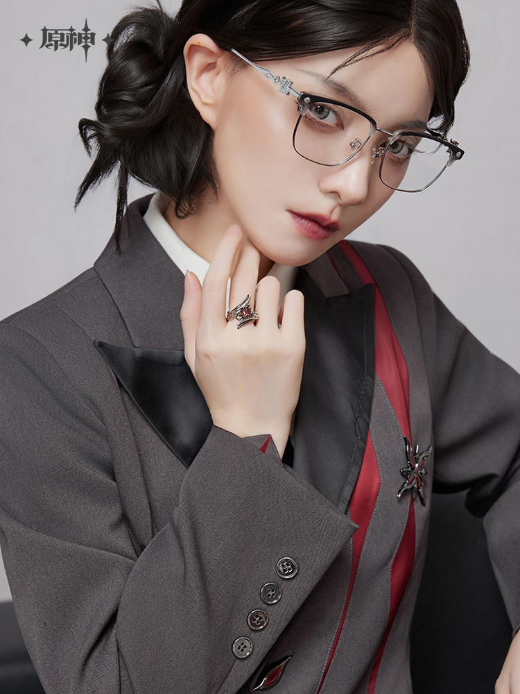 【Pre-Order】Genshin Impact - Arlecchino Impression Necklace & Ring Set