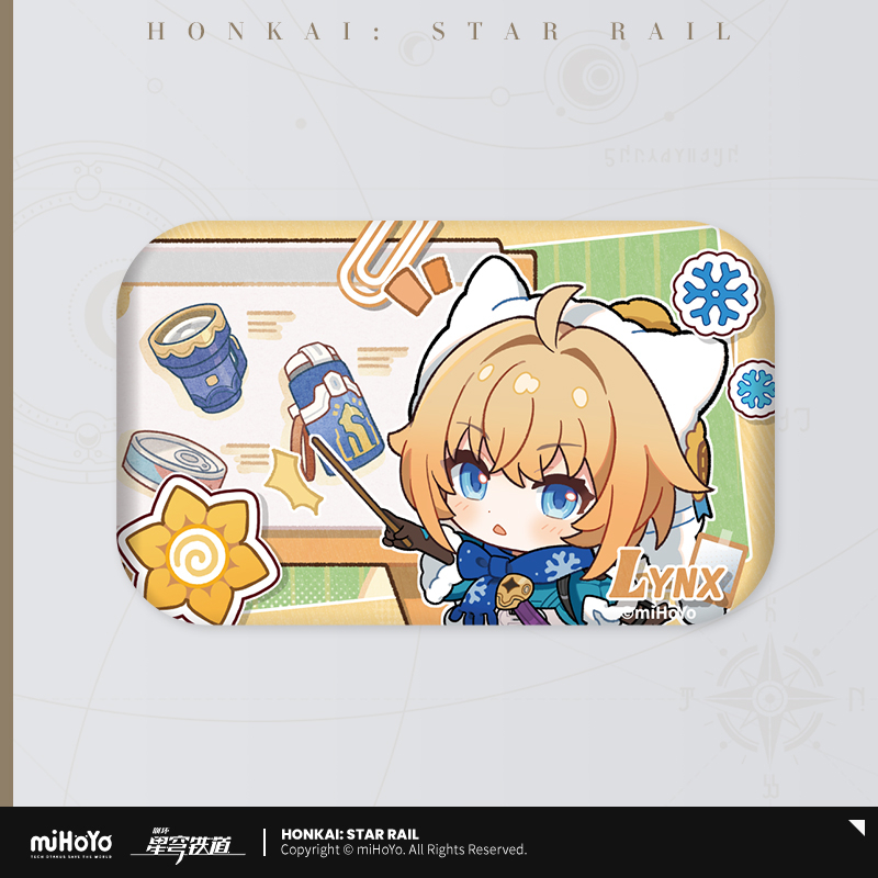 【Pre-Order】Honkai: Star Rail - Pom-Pom Photo Album Series Tinplate Badge