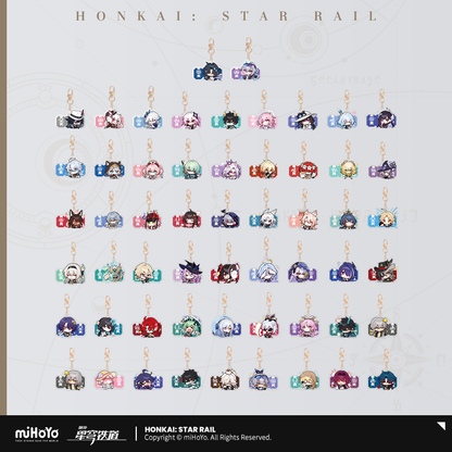 【Pre-Order】Honkai: Star Rail - Pom-Pom Gallery Acrylic Keychain