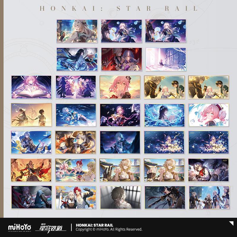 【Pre-Order】Honkai: Star Rail - The Memories We Share Series PET Shikishi Vol.2