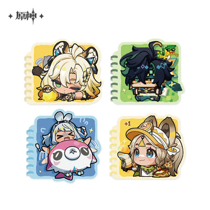 【Pre-Order】Genshin Impact - Natlan Chibi Emoji Series Notebook