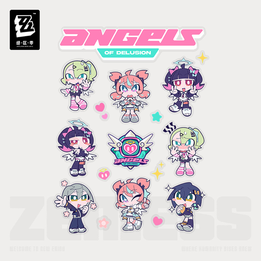 【Pre-Order】Zenless Zone Zero - PINK Sugar Rush Series Chibi Stickers
