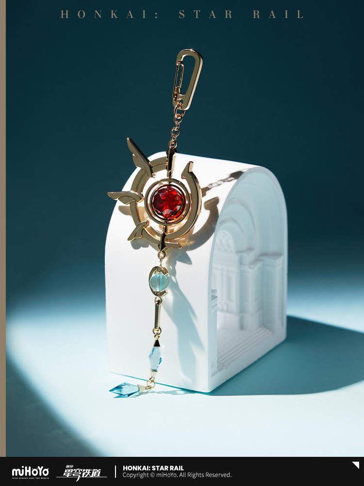 【Pre-Order】Honkai: Star Rail - Anaxa Impression Metal Keychain