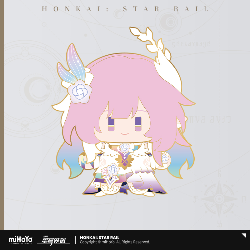 【Pre-Order】Honkai: Star Rail - Chibi Plushie Series Metal Badge