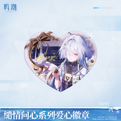 【Pre-Order】Wuthering Waves When Two Hearts Collide Heart-Shaped Badge