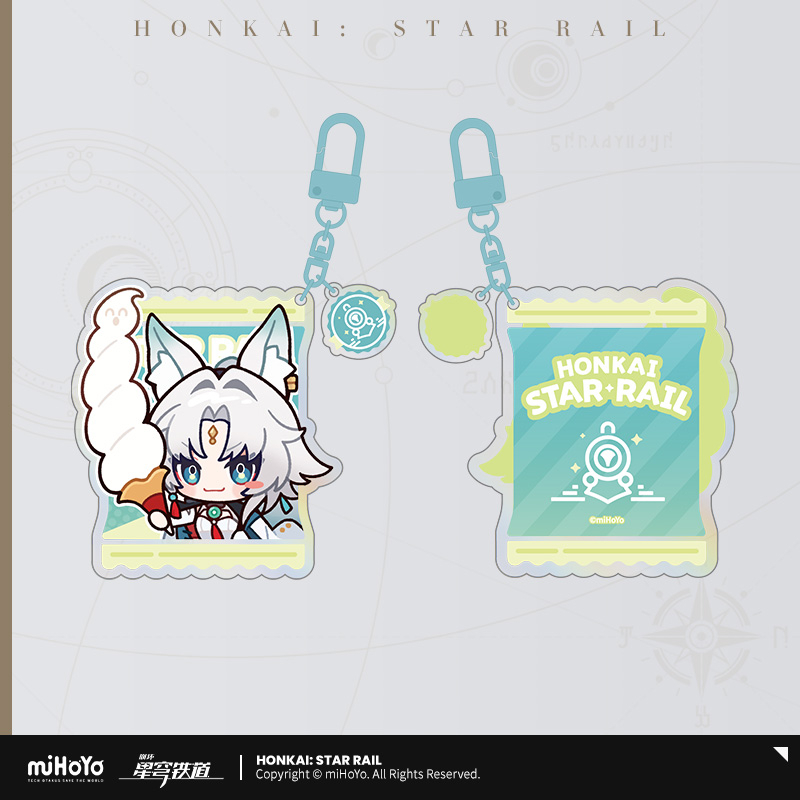 【Pre-Order】Honkai: Star Rail -  Delicious Enjoyment Series Chibi  Emoticons Acrylic Keychian-
