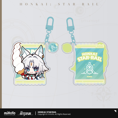 【Pre-Order】Honkai: Star Rail -  Delicious Enjoyment Series Chibi  Emoticons Acrylic Keychian-