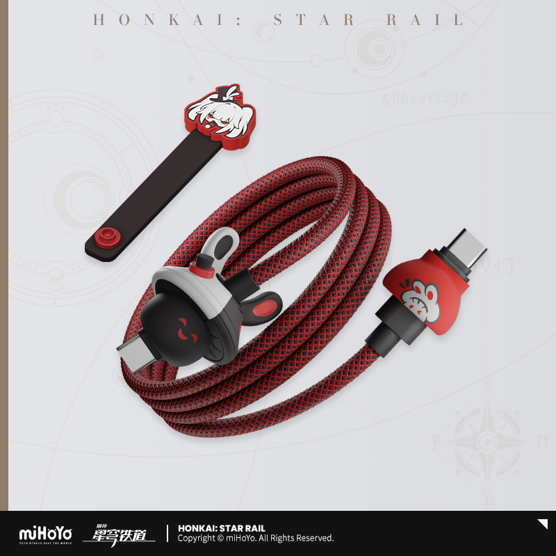 【Pre-Order】Honkai: Star Rail - Unreal Banger Sparkle & Sparxie 100W Date Cable