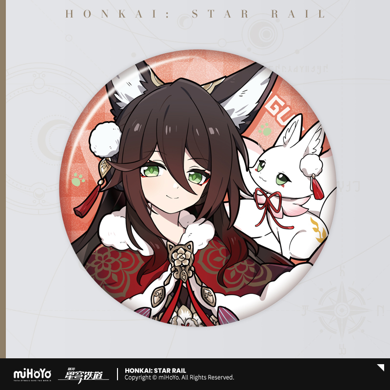 Honkai: Star Rail - Little Cat Series Tinplate Badge