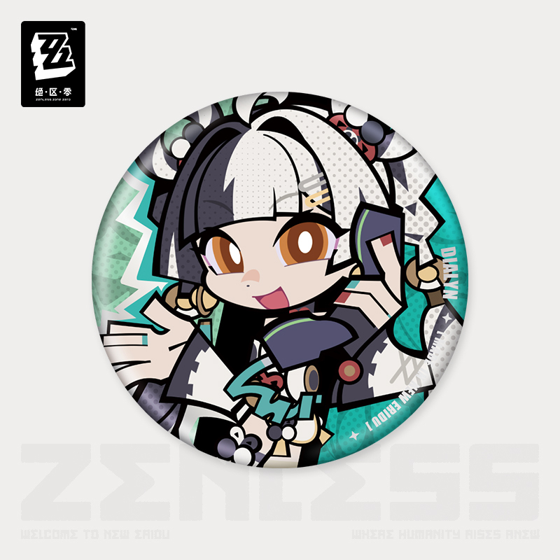 Zenless Zone Zero - New Eridu Series Chibi Badge: Krampus