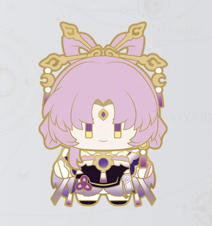 【Pre-Order】Honkai: Star Rail - Chibi Plushie Series Metal Badge