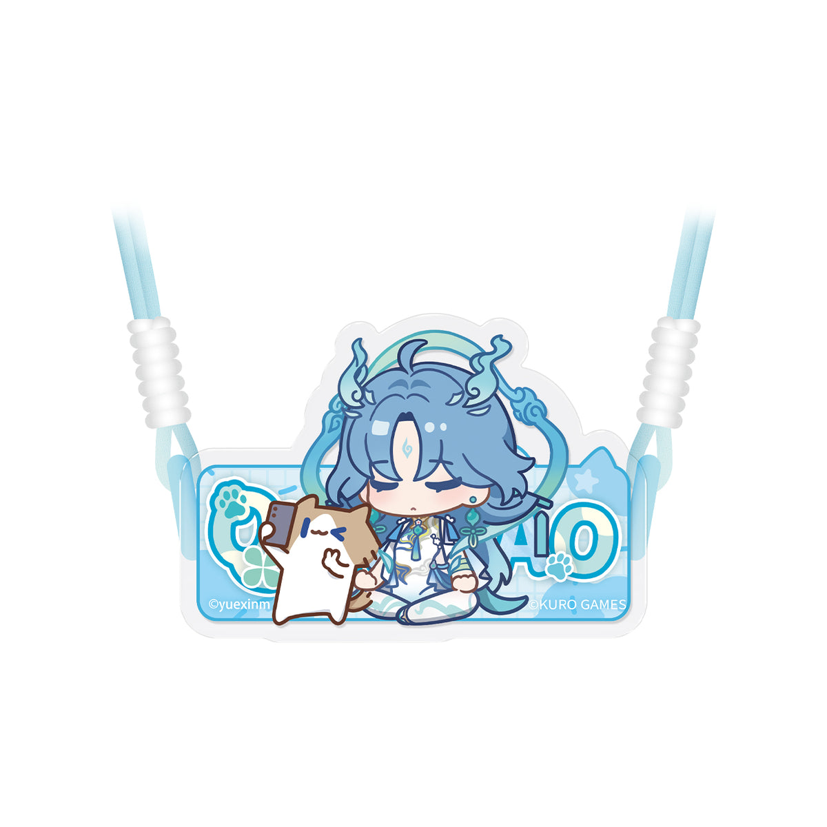 【Pre-Order】Wuthering Waves × YUE XIN MEOW - Daily Resonance Themed Acrylic Phone Grip