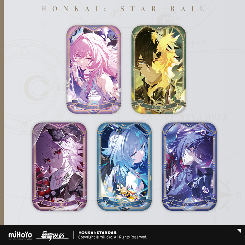 【Pre-Order】Honkai: Star Rail - Amphoreus' Saga of Heroes Series Badge