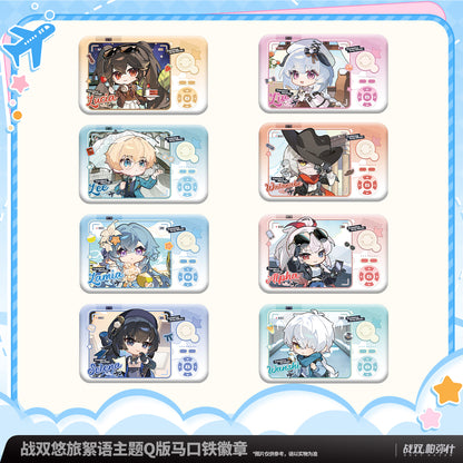 【Pre-Order】Punishing: Gray Raven Travelers' Musings Chibi Tinplate Badge