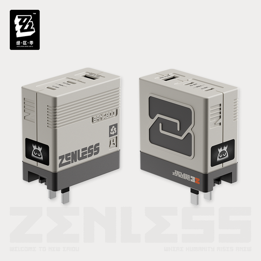 【Pre-Order】Zenless Zone Zero – Rapid Power Pro Series 140W GaN 3-Port Fast Charging Adapter