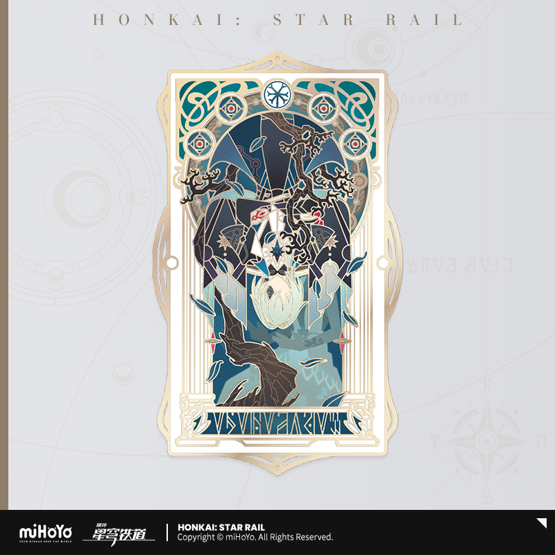 【Pre-Order】Honkai: Star Rail -As I've Written Series Metal Bookmark
