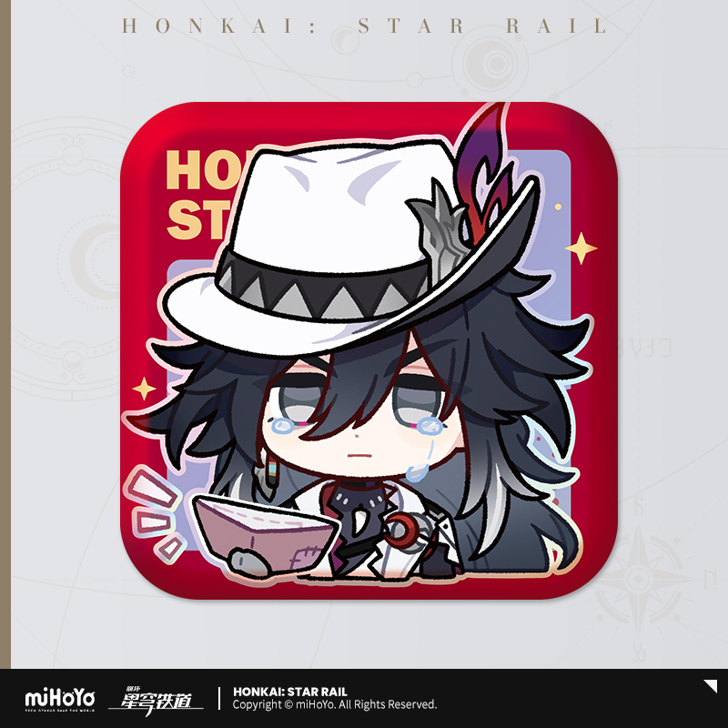 【Pre-Order】Honkai: Star Rail - Pom-Pom Gallery Square Badge