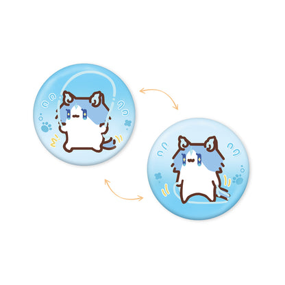 【Pre-Order】Wuthering Waves × YUE XIN MEOW - Daily Resonance Themed Lenticular Badge