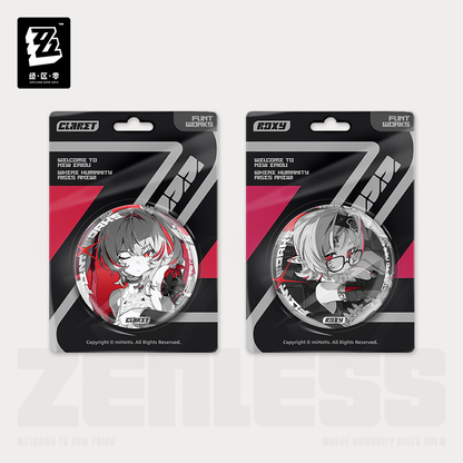 【Pre-Order】Zenless Zone Zero - Mindscape Cinema Series Reflective Badge:  Flint Workshop