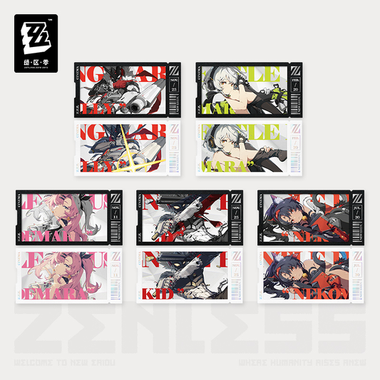 Zenless Zone Zero - Mindscape Cinema Collectible Card Set: Cunning Hares
