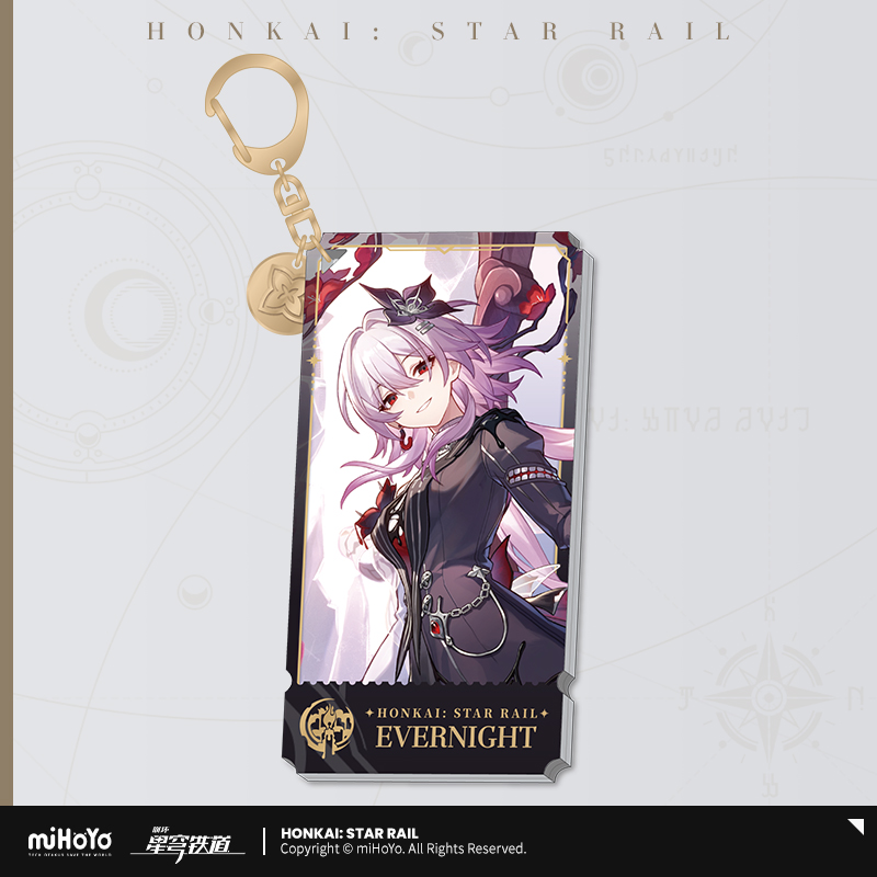 Honkai: Star Rail - Standing Design Series Keychain - The Remembrance