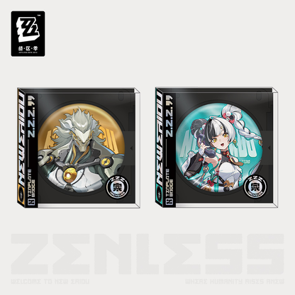 【Pre-Order】Zenless Zone Zero - Standing Design Series Tinplate Badge: Krampus Compliance Authority