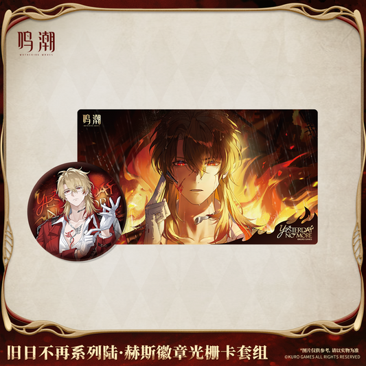 【Pre-Order】Wuthering Waves - Yesterday No More Series Luuk Herssen Badge & Lenticular Card Set