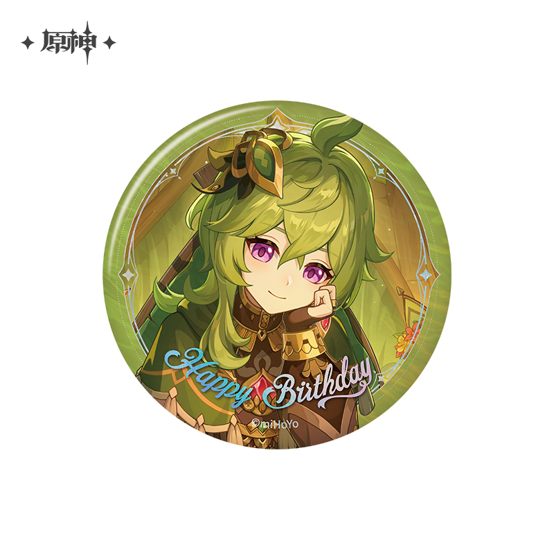 【Pre-Order】Genshin Impact - Day of Destiny Birthday Series Badge 2025