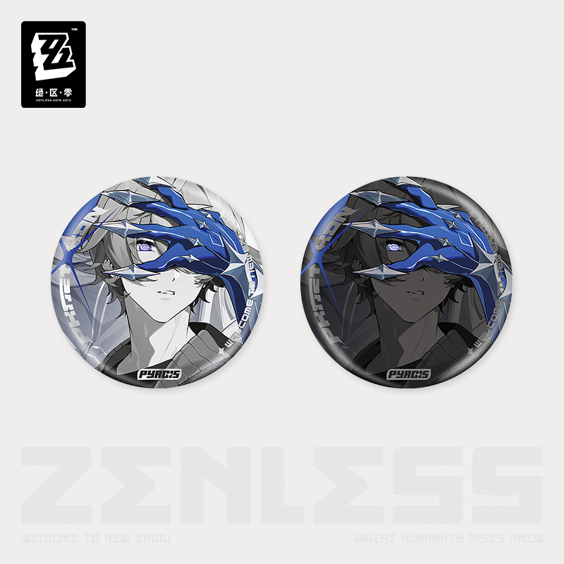 【Pre-Order】Zenless Zone Zero - Mindscape Cinema Reflective Badge: Random Play/Phaethon