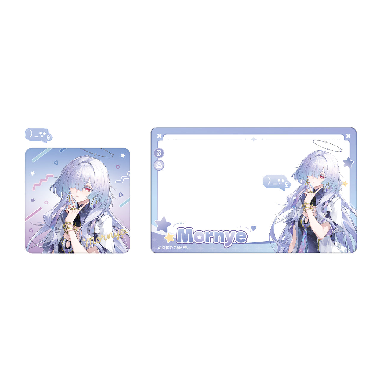 【Pre-Order】Wuthering Waves - Two Yeah Series Badge & Acrylic Clear Card Set