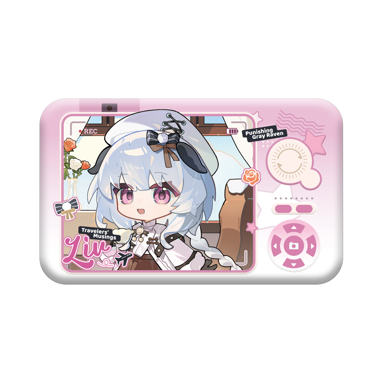 【Pre-Order】Punishing: Gray Raven Travelers' Musings Chibi Tinplate Badge