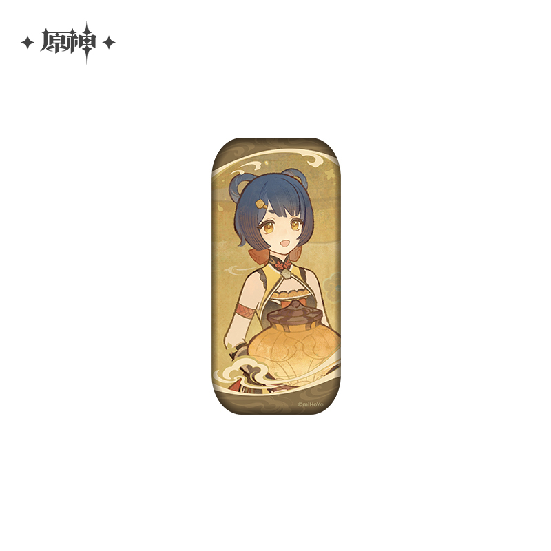 【Pre-Order】Genshin Impact - The Moon Amidst Wandering Clouds Series Liyue Theme Paper Badge