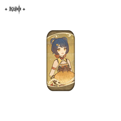 【Pre-Order】Genshin Impact - The Moon Amidst Wandering Clouds Series Liyue Theme Paper Badge