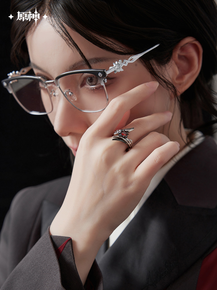 【Pre-Order】Genshin Impact - Arlecchino Impression Necklace & Ring Set