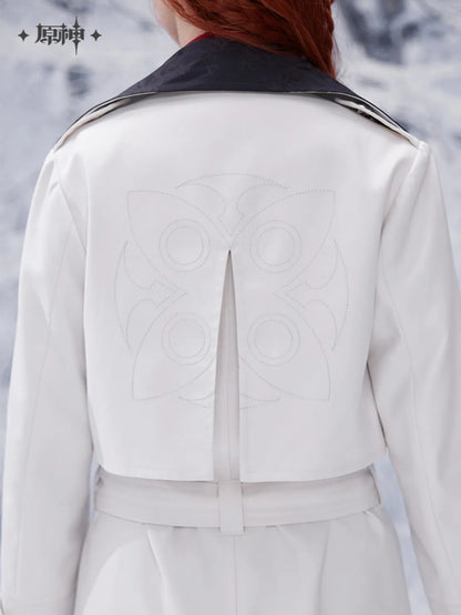 Genshin Impact - Frost And Flame Series Harbinger Trench Coat (with Brooch)