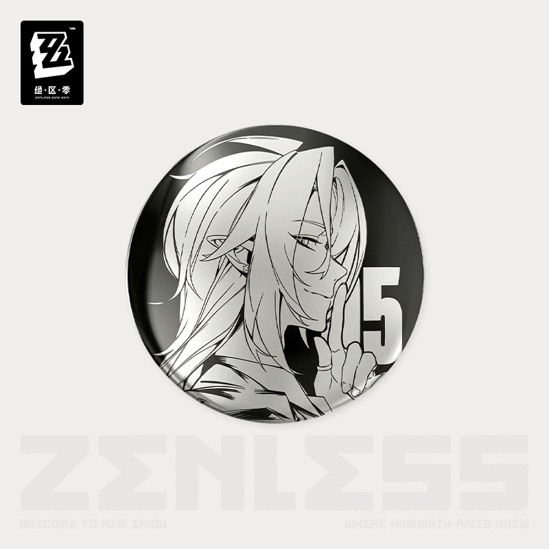 【Pre-Order】Zenless Zone Zero - Temporal Frequencies Series Vol.2: Mirror Metal Badge