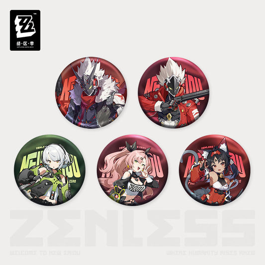 Zenless Zone Zero - Standing Design Series Badge : Cunning Hares