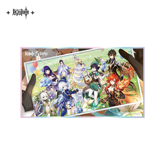 Genshin Impact - 5th Anniversary Celebration Series Acrylic Shikishi