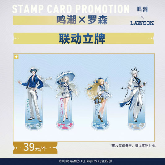 【Pre-Order】Wuthering Waves × LAWSON - Resonance Supply Station Collaboration Standee