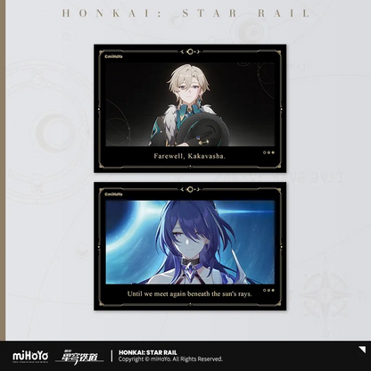 Honkai: Star Rail - Memories of Traveling with You Lenticular Collectible Card