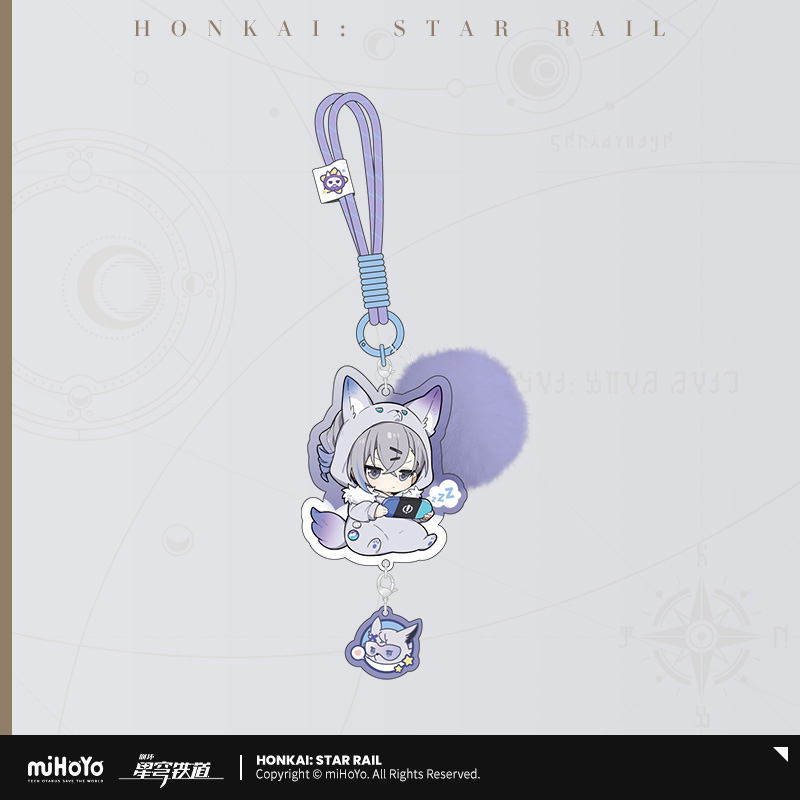 【Pre-Order】Honkai: Star Rail - Girls' Dormitory Series Chibi Character Acrylic Keychain